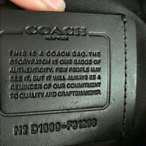 Coach backpack - Picture 4 of 4